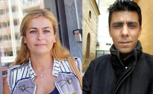 Η Σιμπέλ Μουσταφάογλου και ο Γιασάρ Δαγλή.