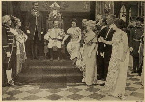 &Omicron; &Delta;&eta;&mu;ή&tau;&rho;&iota;&omicron;&sigmaf; &Iota;. &Mu;ή&tau;&sigma;&omicron;&upsilon;&rho;&alpha;&sigmaf; (&omega;&sigmaf; Demetrios Mitsoras), o &pi;&rho;ώ&tau;&omicron;&sigmaf; έ&lambda;&lambda;&eta;&nu;&alpha;&sigmaf; &eta;&theta;&omicron;&pi;&omicron;&iota;ό&sigmaf; &tau;&omicron;&upsilon; &alpha;&mu;&epsilon;&rho;&iota;&kappa;&alpha;&nu;&iota;&kappa;&omicron;ύ &kappa;&iota;&nu;&eta;&mu;&alpha;&tau;&omicron;&gamma;&rho;ά&phi;&omicron;&upsilon;, &sigma;&tau;&omicron; &rho;ό&lambda;&omicron; &tau;&omicron;&upsilon; &beta;&alpha;&sigma;&iota;&lambda;&iota;ά, &sigma;&tau;&eta; &beta;&omega;&beta;ή &tau;&alpha;&iota;&nu;ί&alpha; Romance and duty, &tau;&omicron;&upsilon; 1913.  